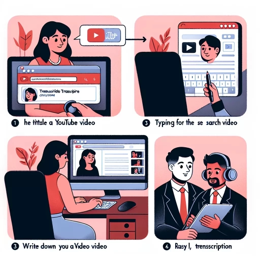 how to transcribe a youtube video