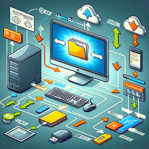 how to transfer files from one computer to another