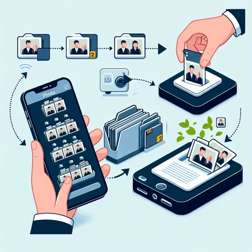 how to transfer photos from iphone to external hard drive