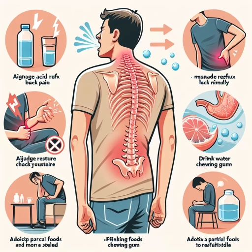 how to treat acid reflux back pain immediately