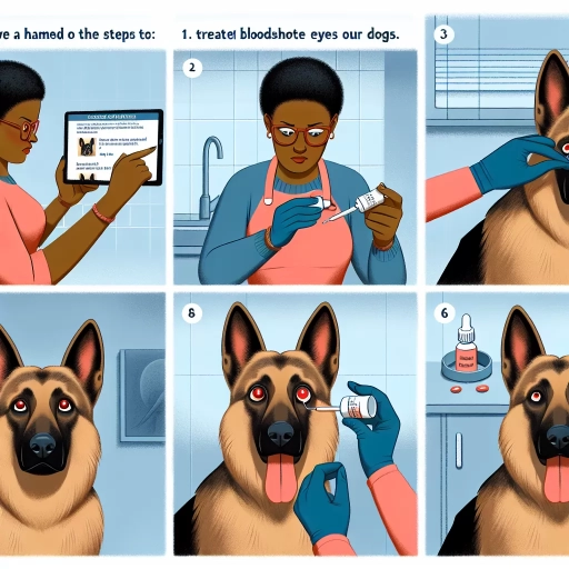 how to treat bloodshot eyes in dogs