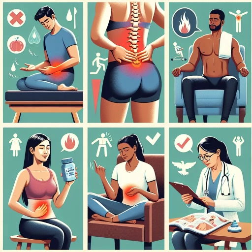 how to treat burning sensation in lower back