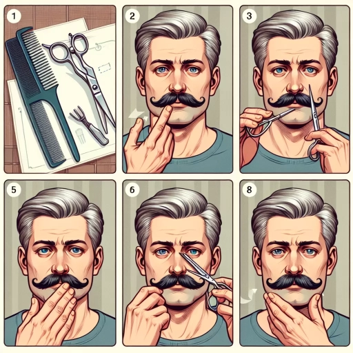 how to trim a mustache