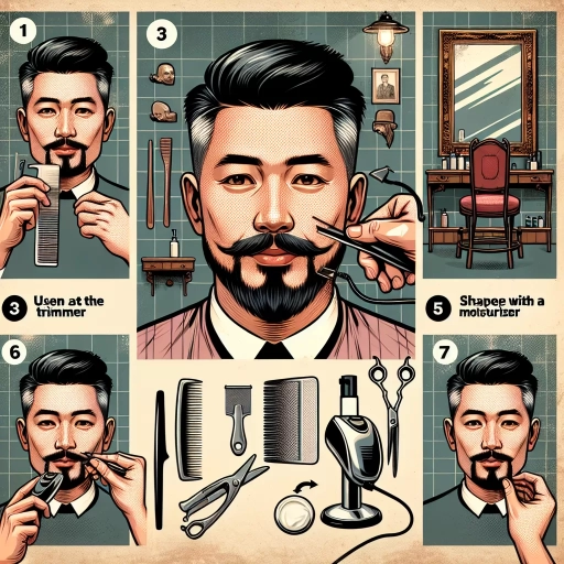how to trim goatee