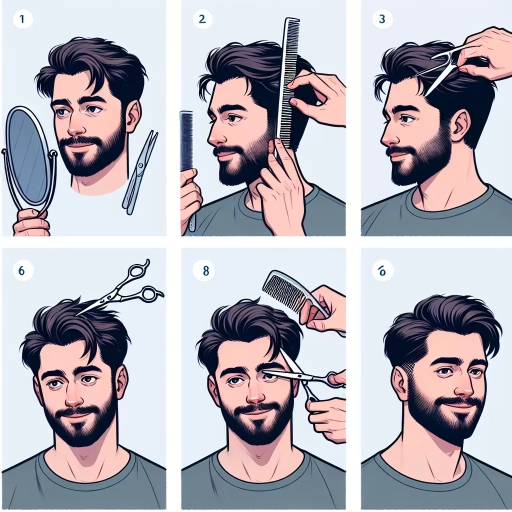 how to trim sideburns