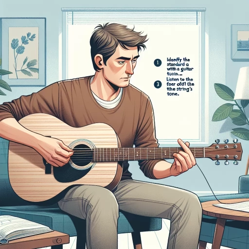 how to tune a guitar without a tuner
