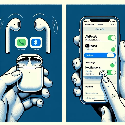 how to turn off airpod notifications