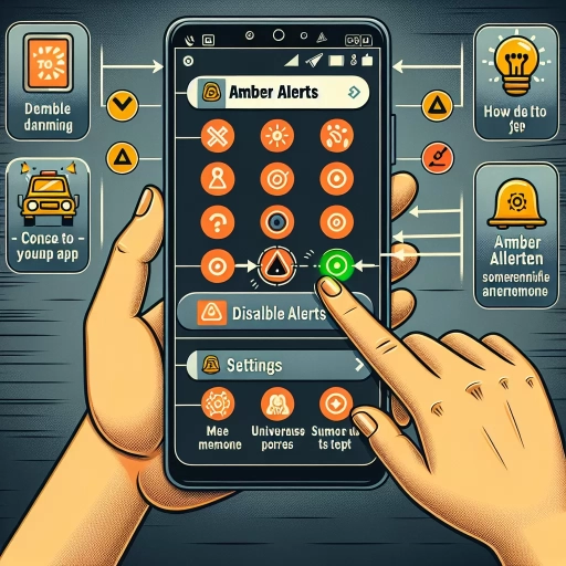 how to turn off amber alerts