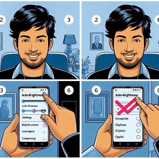 how to turn off auto brightness
