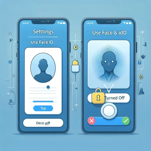 how to turn off face id