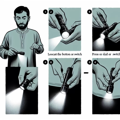 how to turn off flashlight