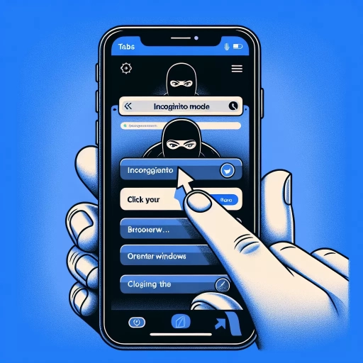 how to turn off incognito mode iphone