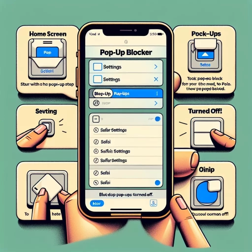 how to turn off pop up blocker on iphone