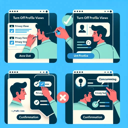 how to turn off profile views on linkedin