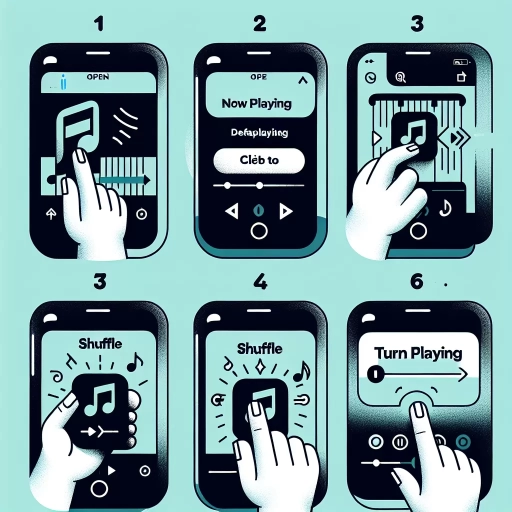 how to turn off shuffle on spotify