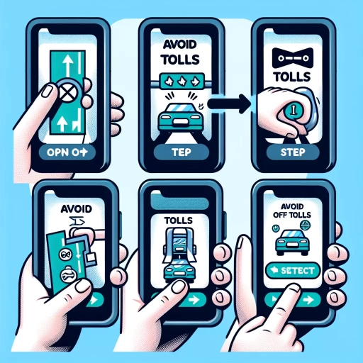 how to turn off tolls on google maps