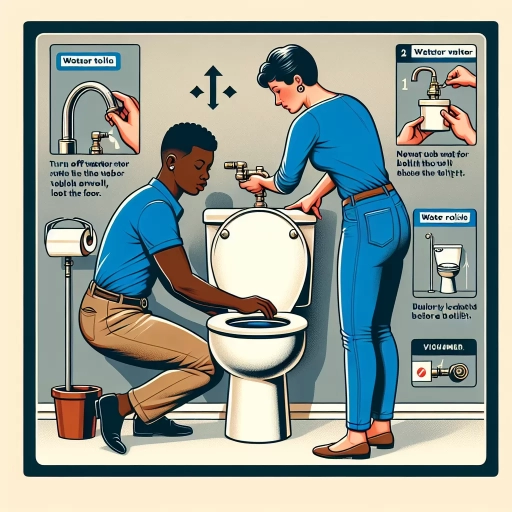 how to turn off water to toilet
