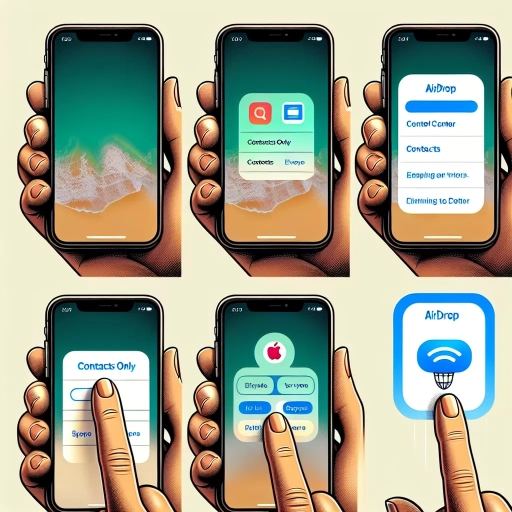how to turn on airdrop on iphone