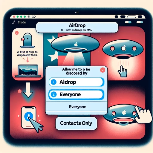 how to turn on airdrop on mac