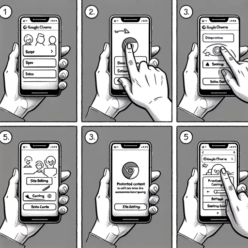 how to turn on drm on chrome mobile