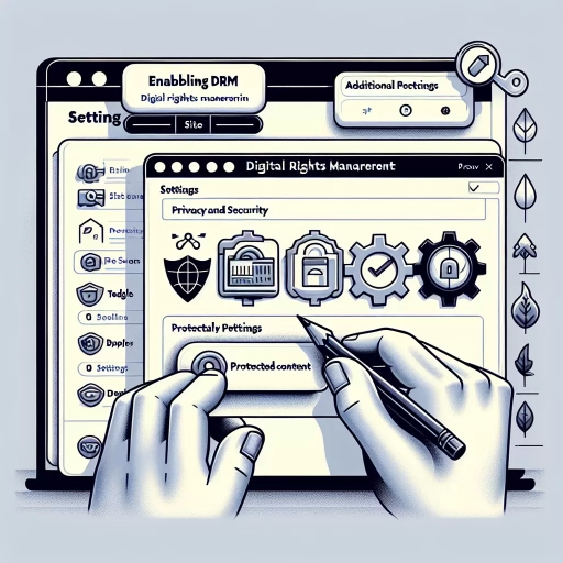 how to turn on drm on chrome
