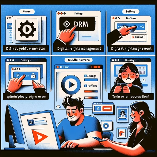 how to turn on drm
