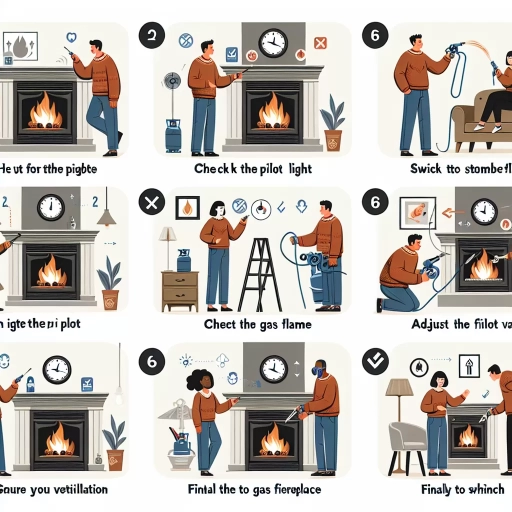 how to turn on gas fireplace