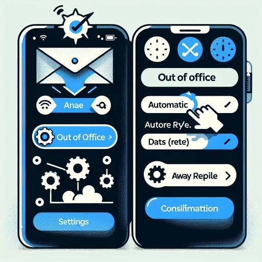 how to turn on out of office in outlook app