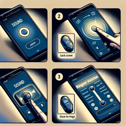 how to turn on ringer on iphone