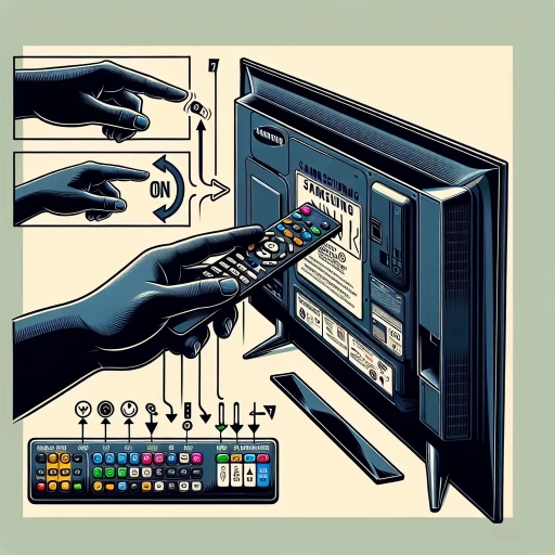 how to turn on samsung tv without remote
