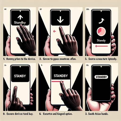 how to turn on standby mode