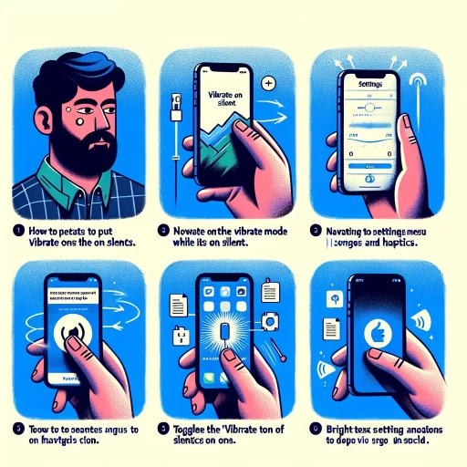 how to turn on vibrate on silent iphone