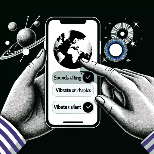 how to turn on vibration on iphone