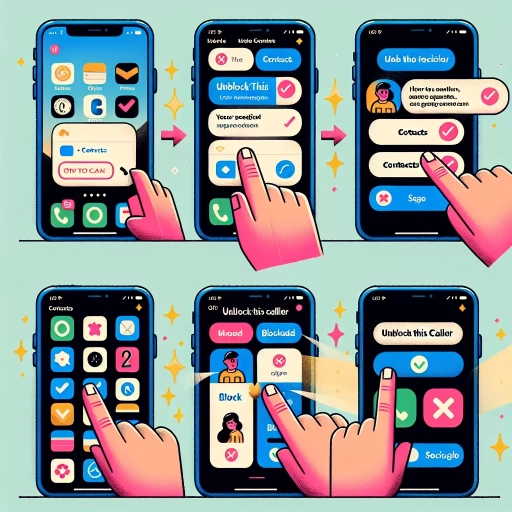 how to unblock a contact on iphone