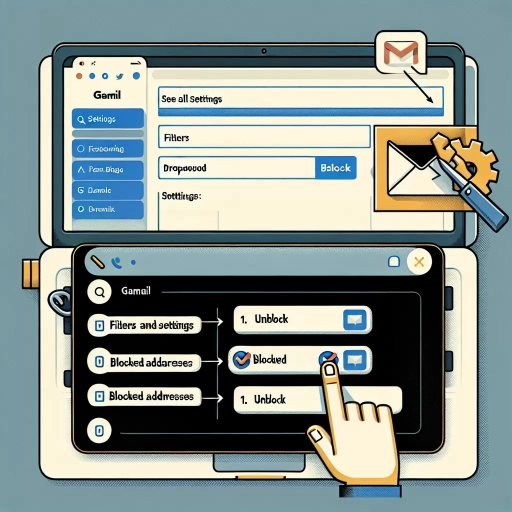 how to unblock someone on gmail