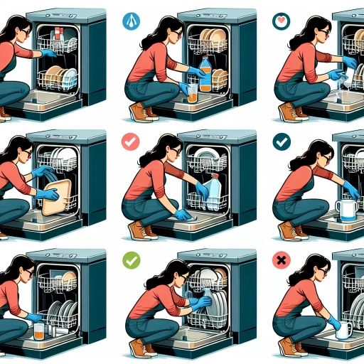 how to unclog a dishwasher with standing water