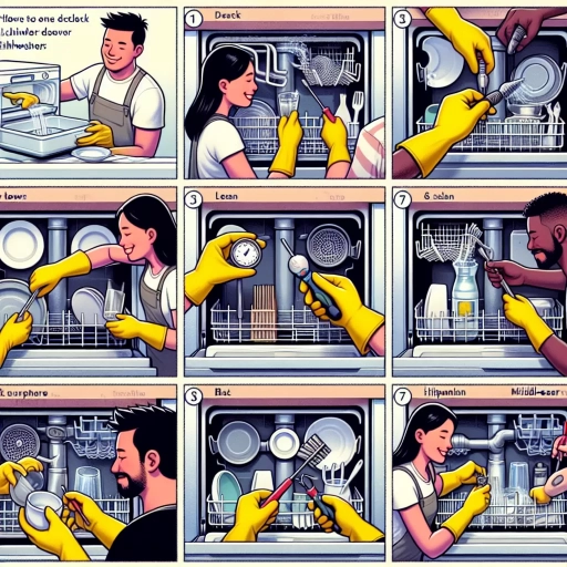 how to unclog dishwasher