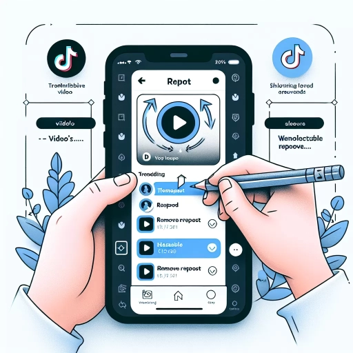 how to undo a repost on tiktok