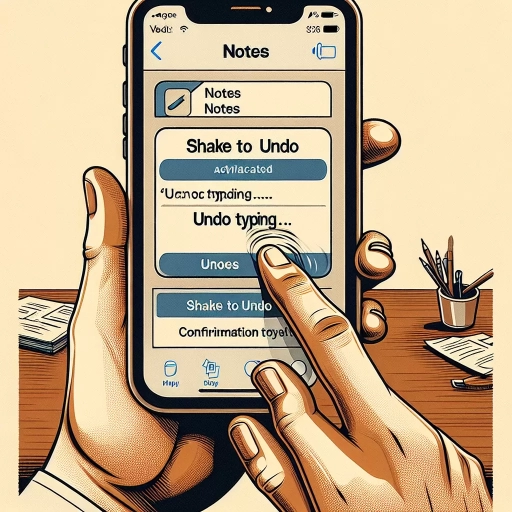 how to undo in notes on iphone