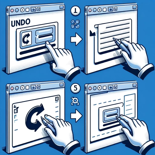 how to undo in word