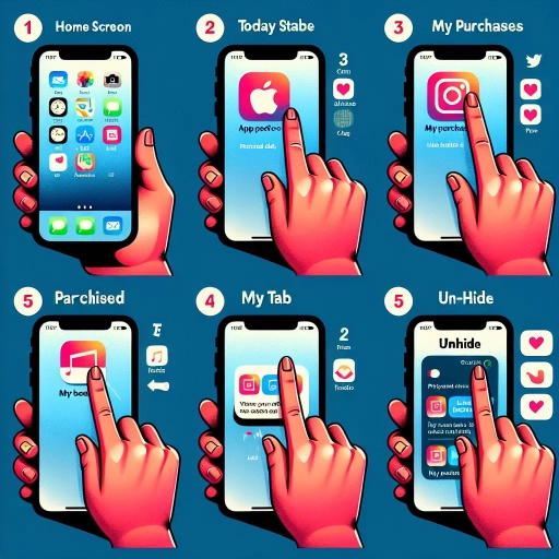 how to unhide apps on iphone