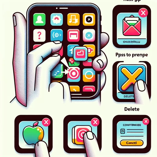 how to uninstall app on iphone