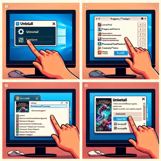 how to uninstall league