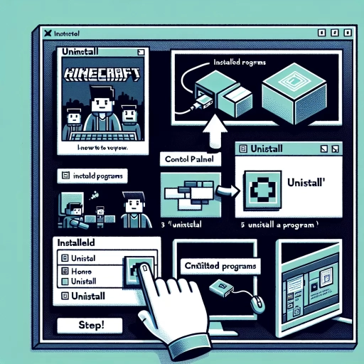 how to uninstall minecraft