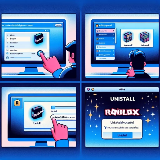 how to uninstall roblox