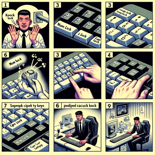 how to unlock a keyboard
