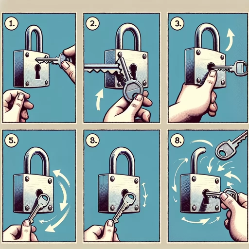 how to unlock a lock
