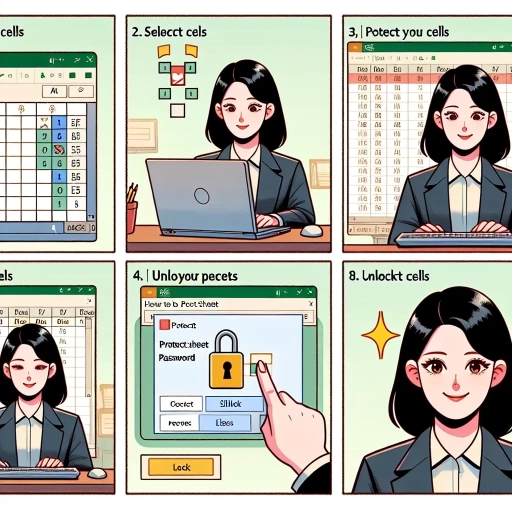 how to unlock cells in excel