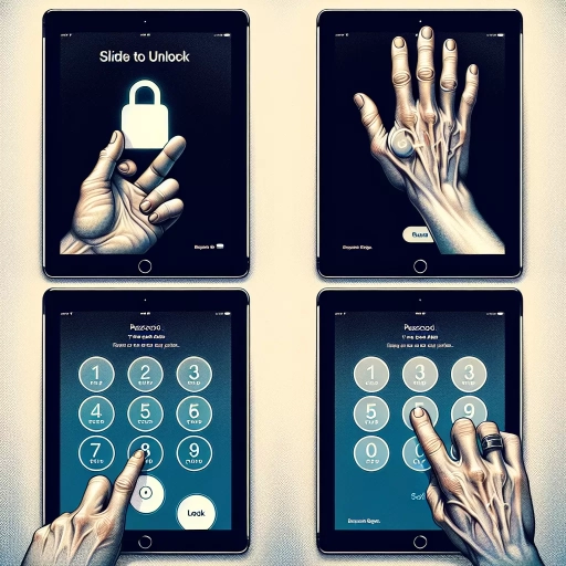 how to unlock ipad