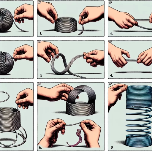 how to untangle a slinky
